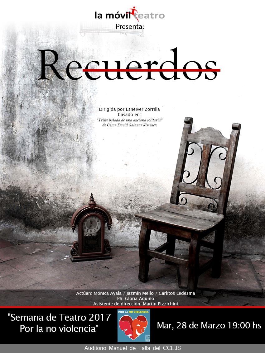 Recuerdos en la Semana de Teatro 2017