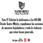 Teatro Mbyky por los DDHH