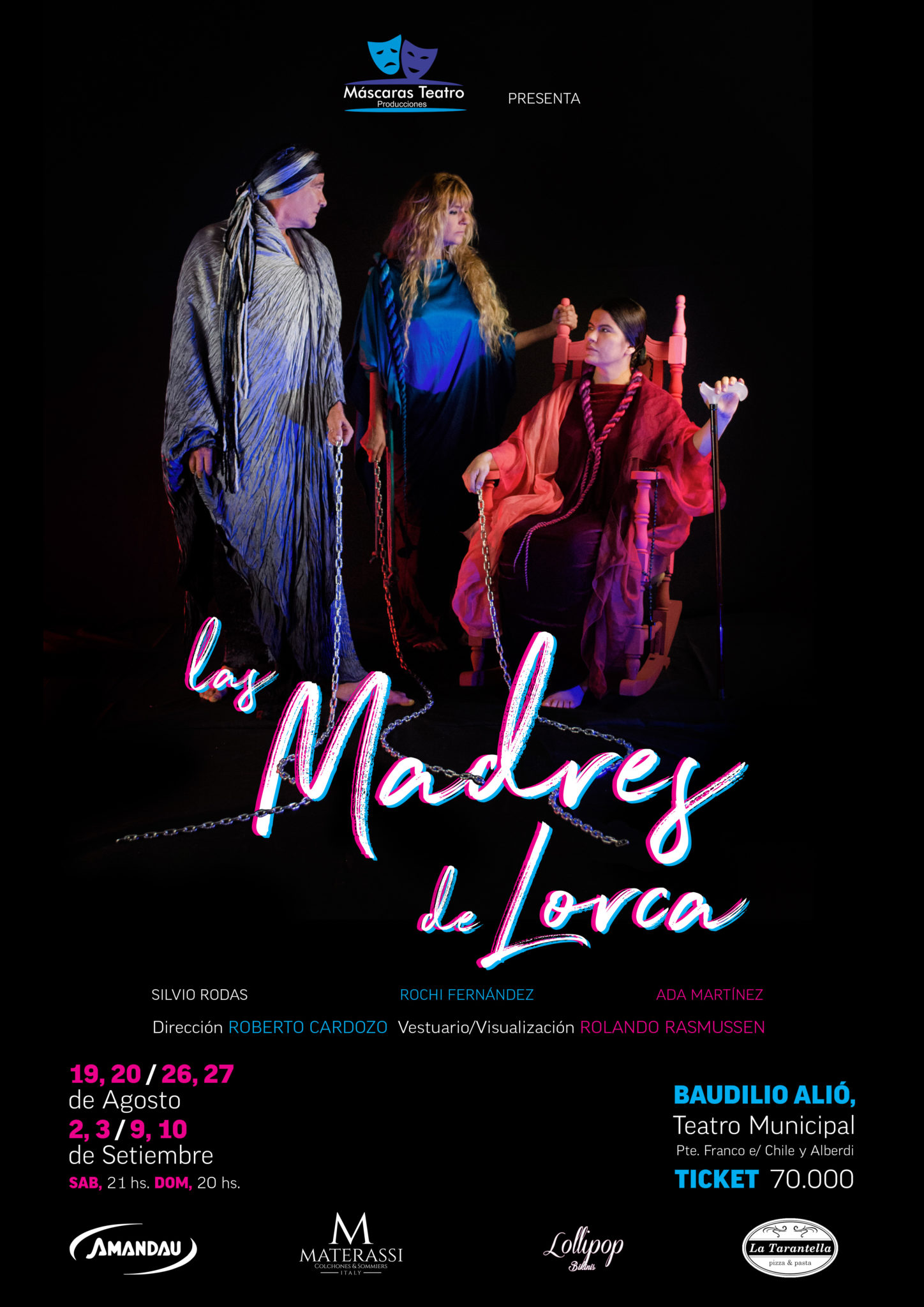 Nuevas funciones de Las Madres de Lorca en el Teatro Municipal