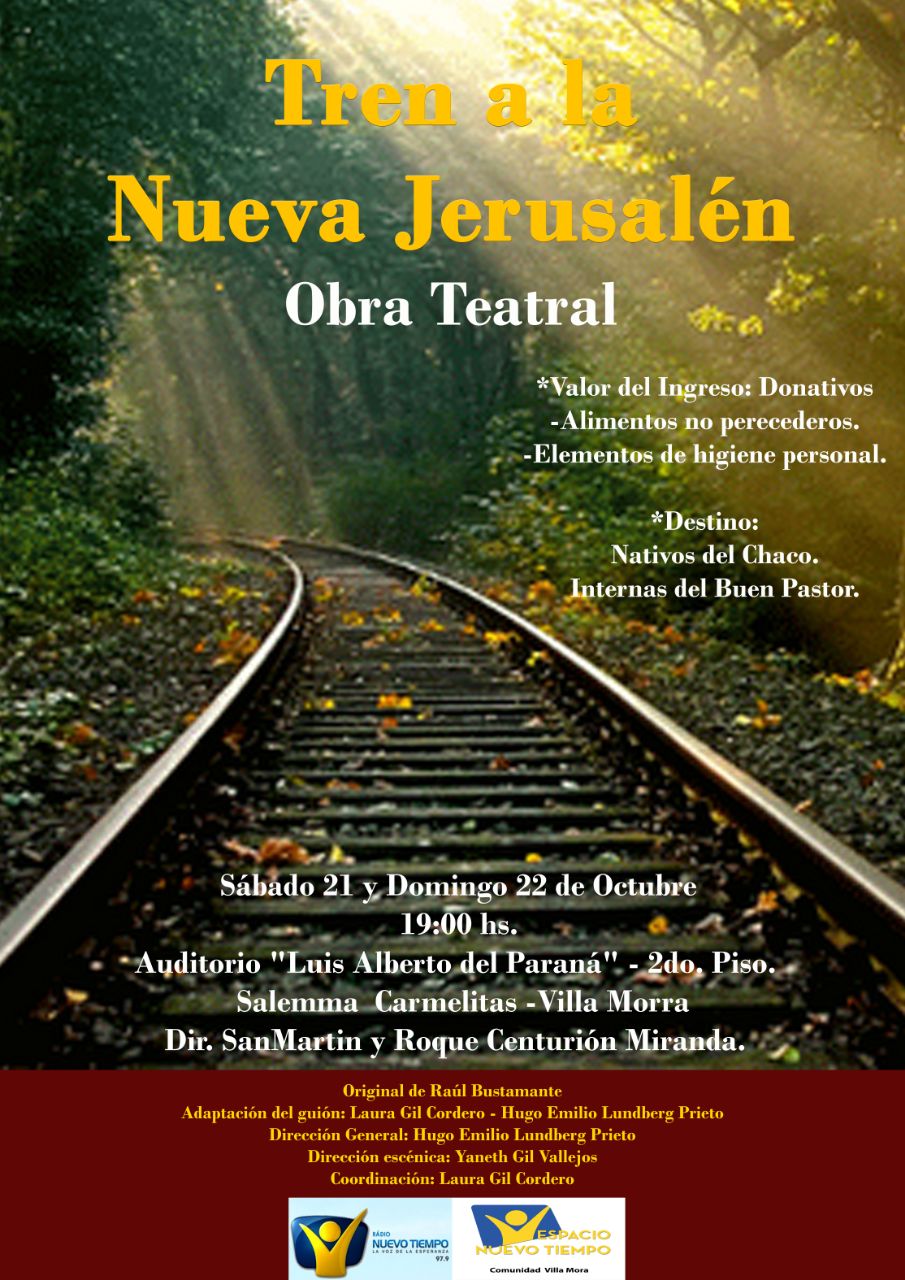 Tren a Nueva Jerusalén: Acerca del sentido de la vida.