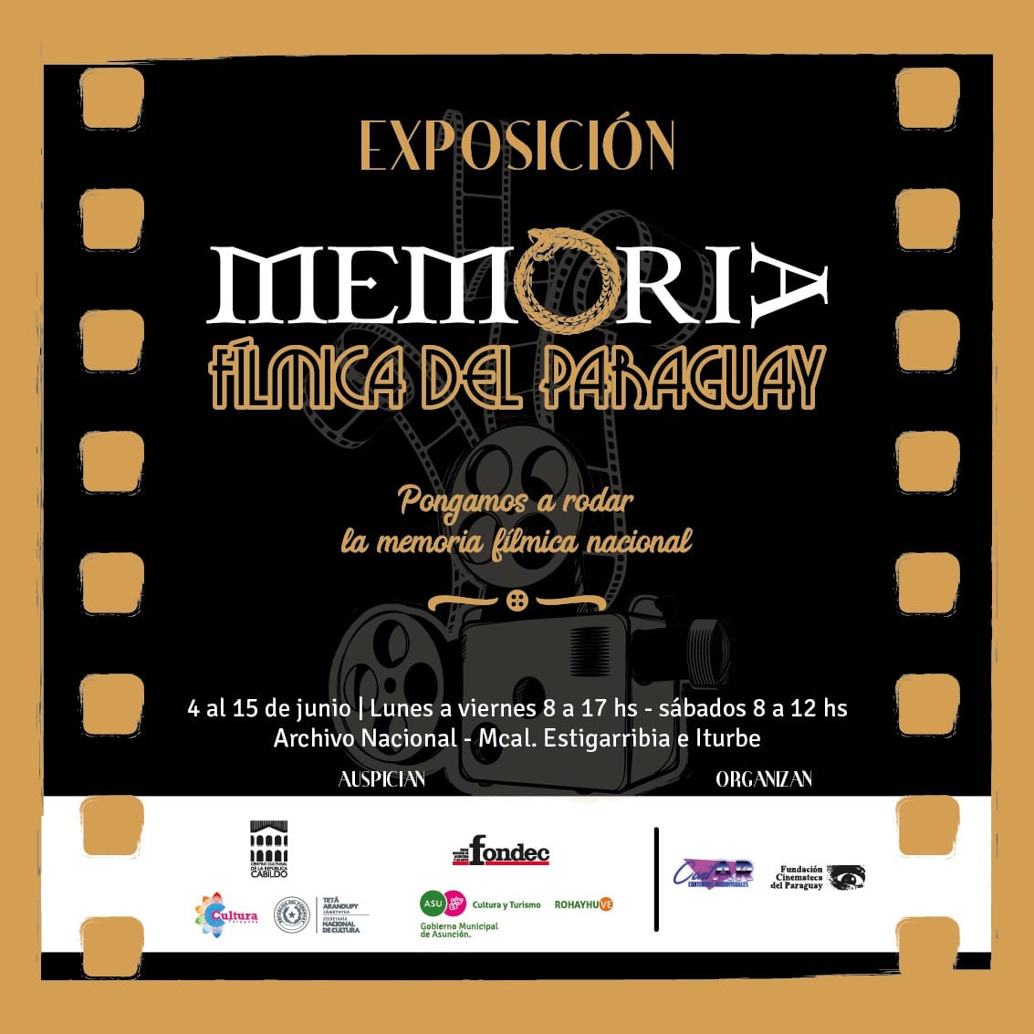 Exposición Memoria Fílmica del Paraguay