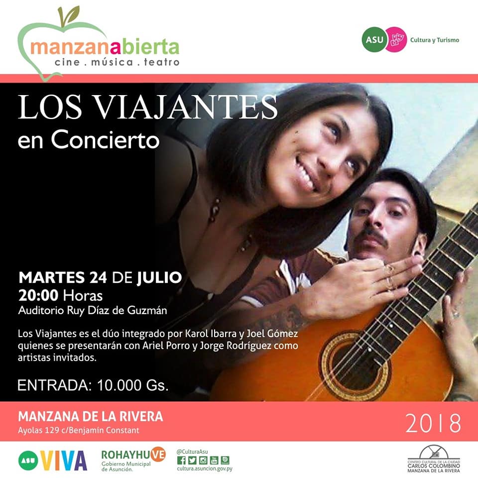 Los Viajantes en Manzana Abierta
