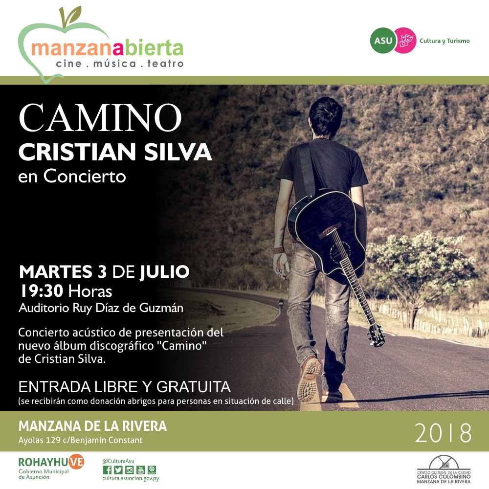 Camino de Cristian Silva en Manzana Abierta