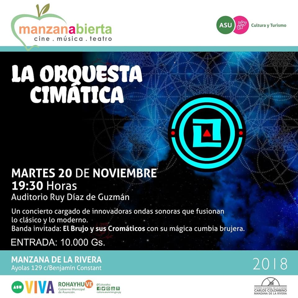 La Orquesta Cimática en Manzana Abierta
